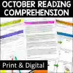 October Reading Comprehension Passages | Monthly Reading Passages