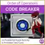 Order of Operations | Digital Escape Room Code Breaker