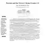 Parent Handout About Homework Tips For Tweens (Grades 3rd-5th)
