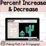 Percent Increase and Decrease Digital Self-Checking Activity