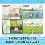 Phonics FFFLLSS Boom Card Activity
