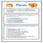 Plural Nouns Worksheet