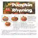 Pumpkin Rhyming Activity