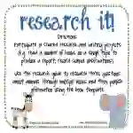 Research It Animals Activity