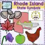 Rhode Island State Symbols Clip Art