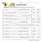 Selecting Homophones Worksheet