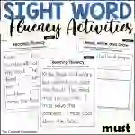 Sight Word Fluency Packet - must