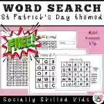 St. Patrick's Day Themed Word Search