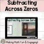 Subtracting Across Zeros Digital Self-Checking Activity