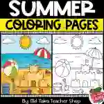 Summer Coloring Pages - Summer Activities