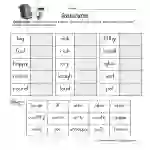 Synonyms Match Worksheet