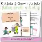 There Are Kid Jobs and Grown Up Jobs, Social Skills Story
