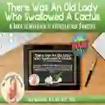 There Was An Old Lady Who Swallowed A Cactus Book Companion & Artic - BOOM Cards