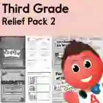 Third Grade Coronavirus Relief Pack 2