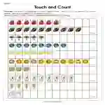 Touch and Count Worksheet