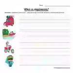Transportation Sentence Worksheet
