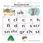 UB Word Family Worksheet