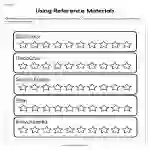 Using Reference Materials Worksheet