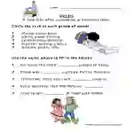 Verb Sentences Worksheet