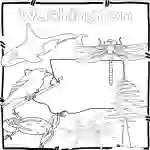 Washington State Symbols Clip Art