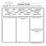 Weather Words Worksheet