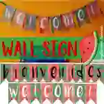 Welcome Sign Banners - Watermelon