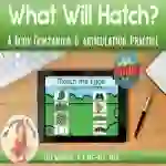 What Will Hatch? Book Companion & Articulation Practice - BOOM Cards