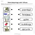 Word Meanings with Affixes Worksheet
