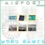 Word Puzzle Games | Copy Crossword Word Search Anagram | AIRPORT