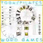 Word Puzzles Crossword Wordsearch Anagram YOGA PILATES