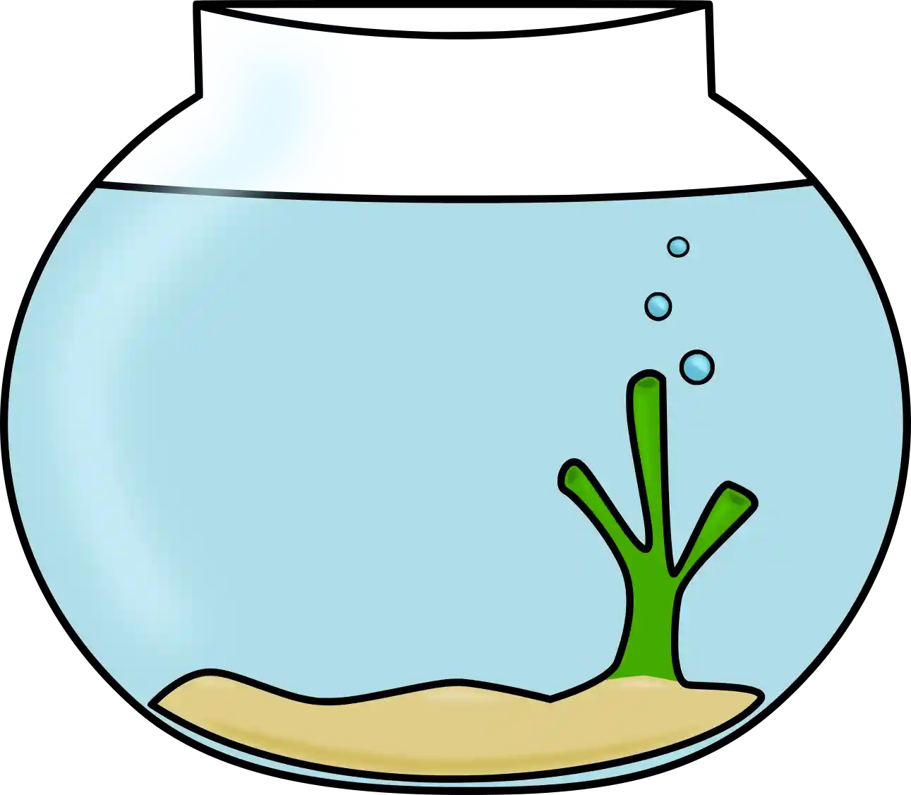 Fish bowl and Fish Clip Art by Teach Simple