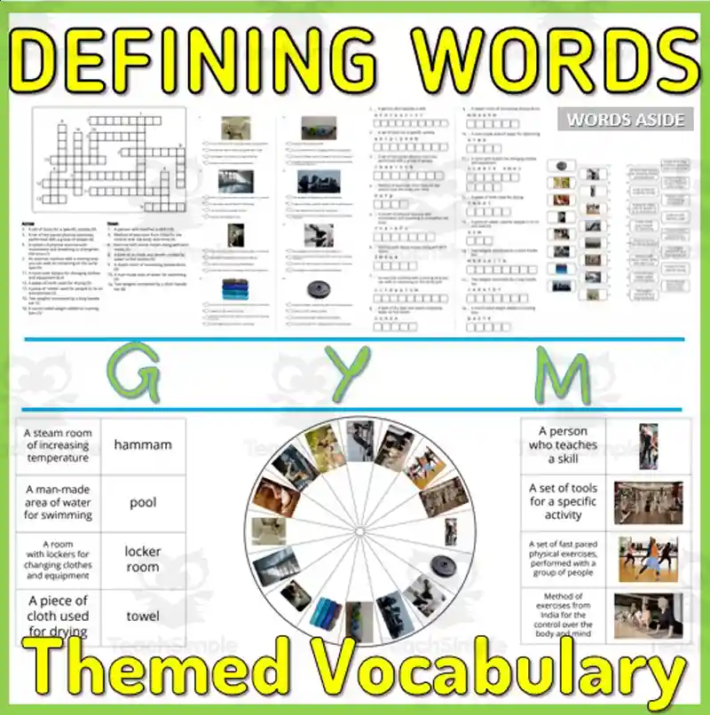 Clothing: Vocabulary list with icons - Downloadable resource