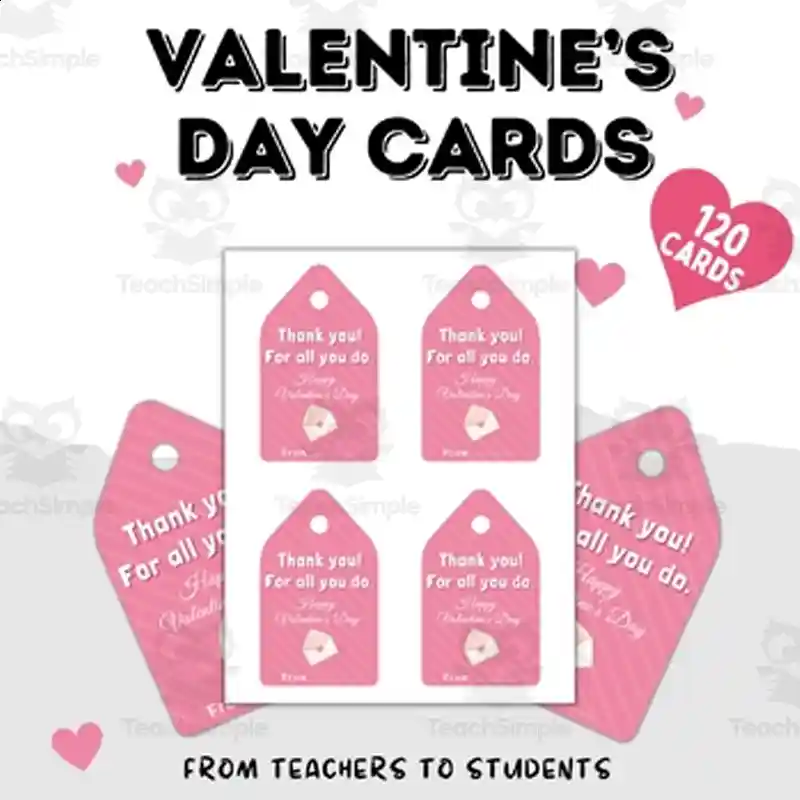 Adorable Valentine Postcards – Free Printables!