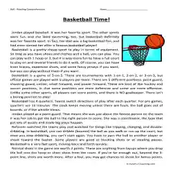 Basketball-A-New-Game-Reading-Comprehension-Exercises 24973