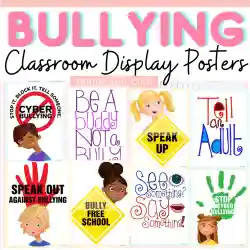 Free, printable anti-bullying campaign poster templates