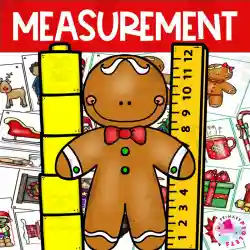Valentine's Day Cube Measuring Non Standard Measurement for Preschool
