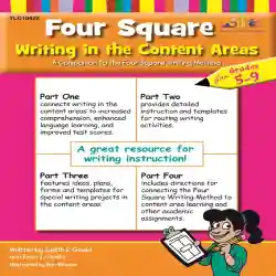 Four square writing, Writing templates, Four square