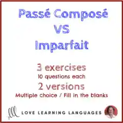 Practice French Passe Compose vs Imparfait