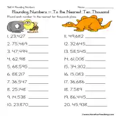 Rounding to the Nearest Ten - Maths with Mum