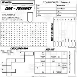 Caça-palavras simples 3 worksheet