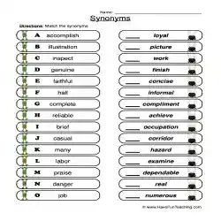 Synonym Archive - Synonyms for Match: equivalent, compare, go with