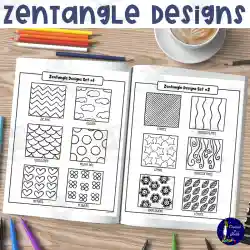 Zentangle Designs for Kids by Teach Simple