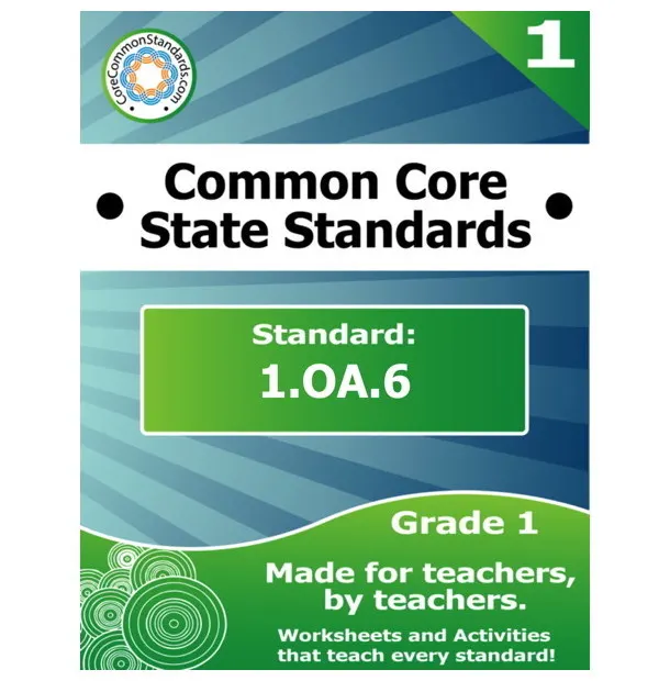 An educational teaching resource from Have Fun Teaching entitled 1.OA.6 First Grade Common Core Lesson downloadable at Teach Simple.