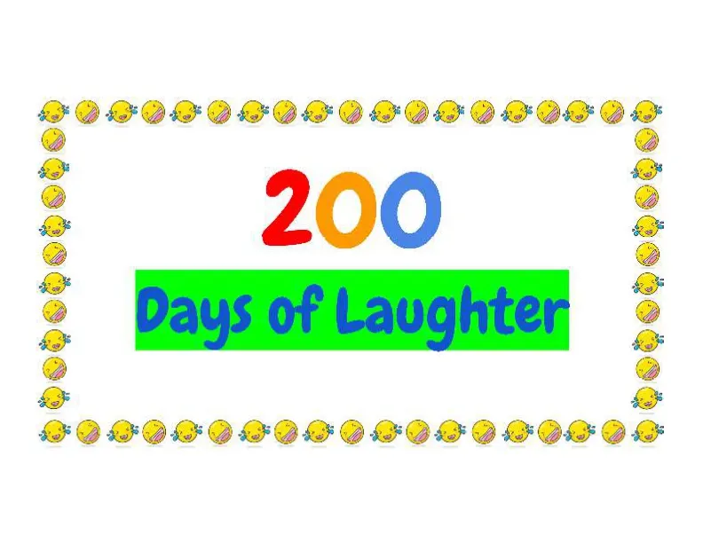 An educational teaching resource from Brave Education entitled 200 Days of Laughter - Joke of the Day! downloadable at Teach Simple.