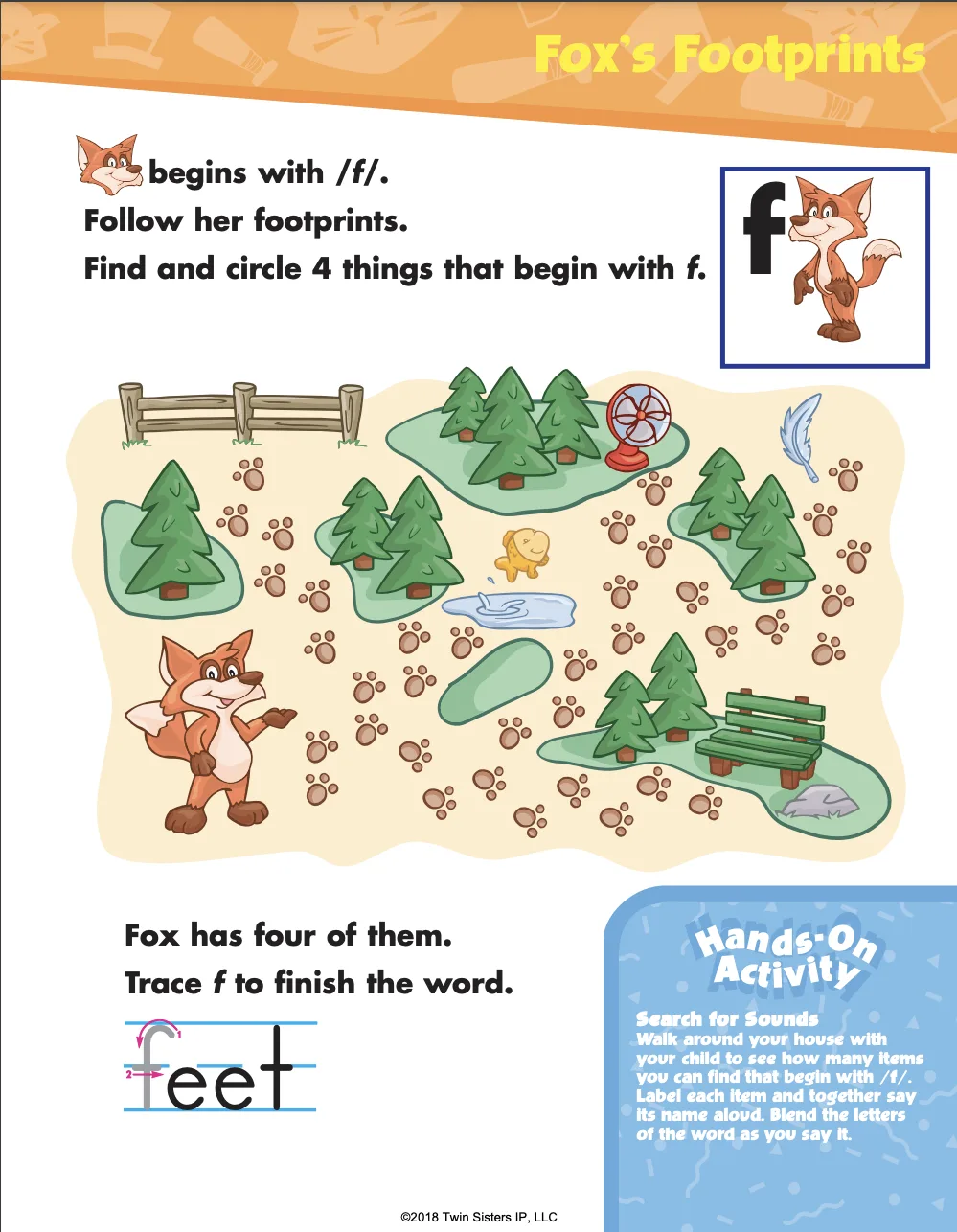 An educational teaching resource from Twin Sisters Digital Media entitled Beginning Phonics Practice Volume 1 Activity Book downloadable at Teach Simple.