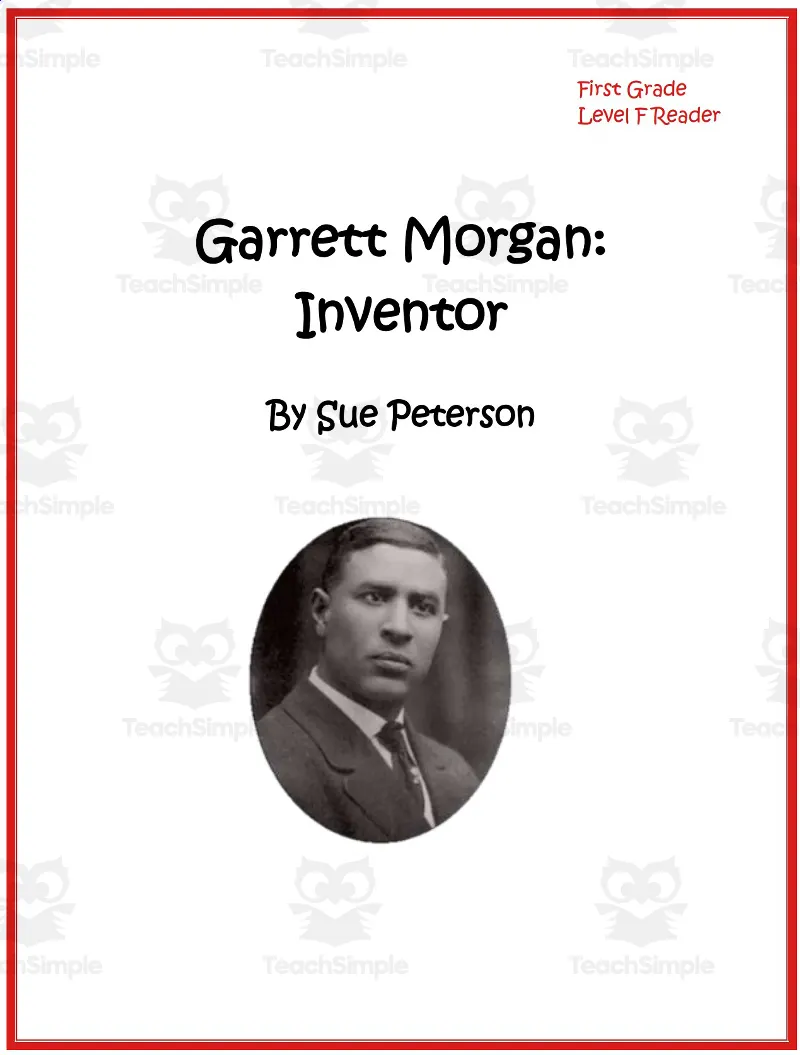 Biography Garrett Inventor by Teach Simple