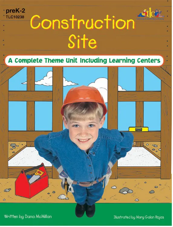 An educational teaching resource from Classroom Complete Press entitled Construction Site: A Complete Theme Unit Including Learning Centers downloadable at Teach Simple.