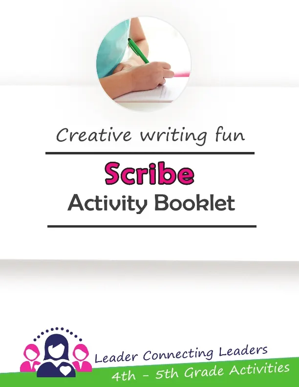 Creative Writing Fun: Scribe Activity Booklet by Teach Simple