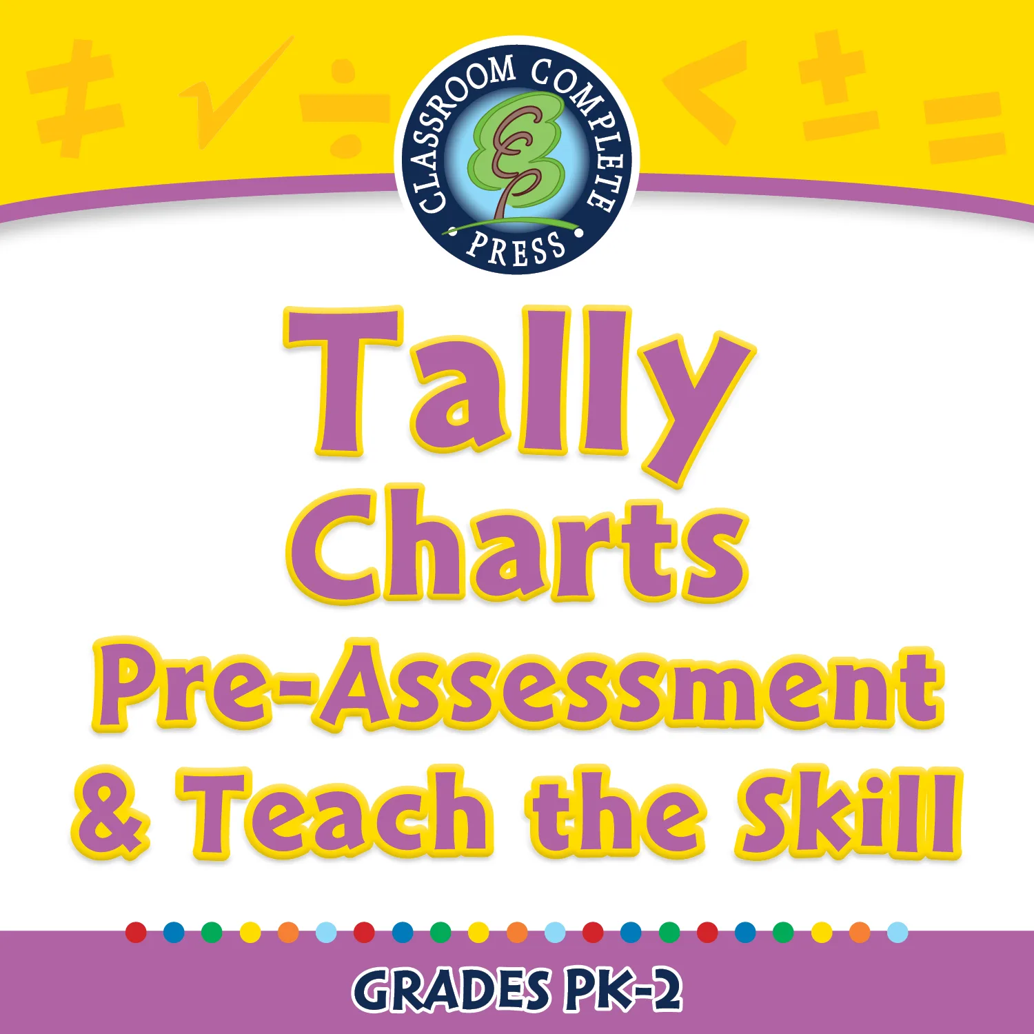 An educational teaching resource from Classroom Complete Press entitled Data Analysis & Probability: Tally Charts - Pre-Assessment & Teach the Skill - FLASH-MAC downloadable at Teach Simple.