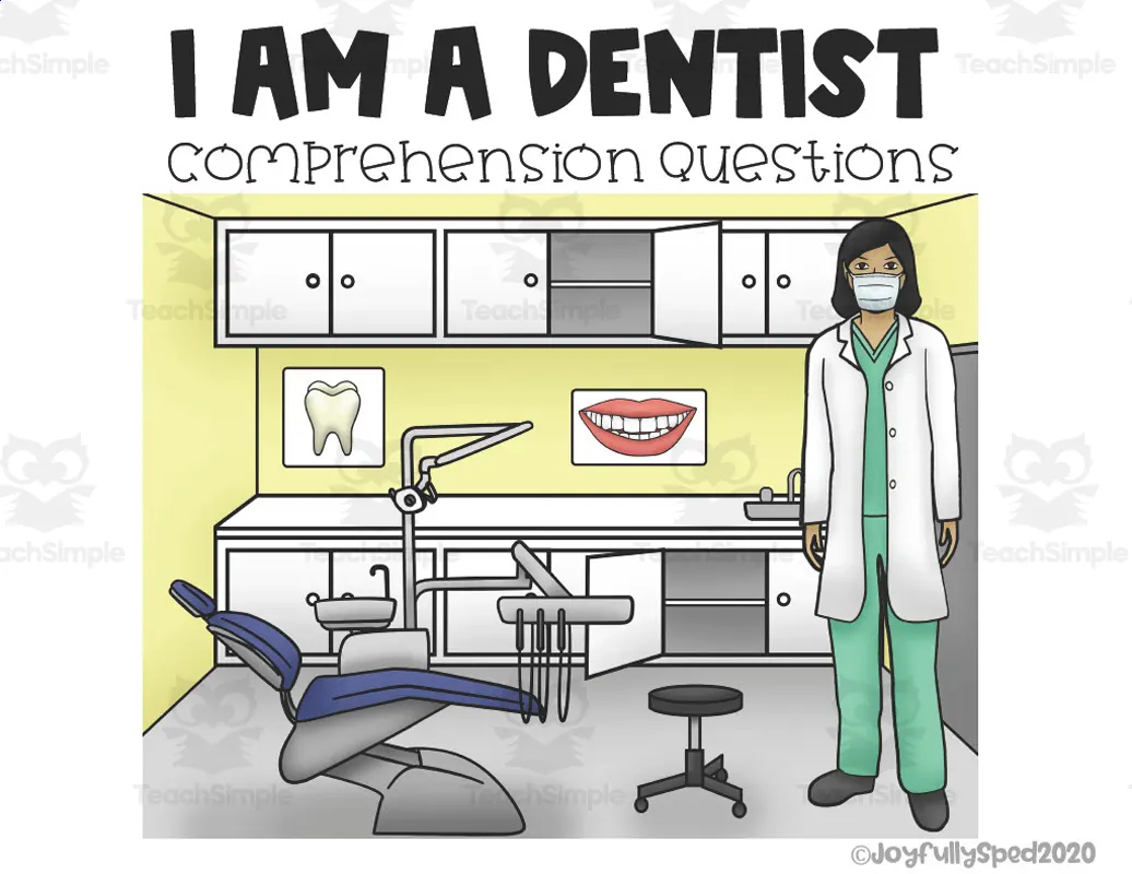 Dentist Community Helper Pack by Teach Simple